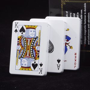 Metal Playing Cards Jet Lighter Unusual Torch Turbo Butane Gas Lighters Creative Windproof Outdoor Lighter Funny Toys For Men Gift