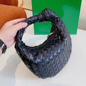 Designer Damen Leder Weave Jodies Mini Clutch Bag Italien Luxusmarke B Top Griff Handtaschen Lady Knitting Hobo Evvning Handtasche Luxurys Designer Taschen
