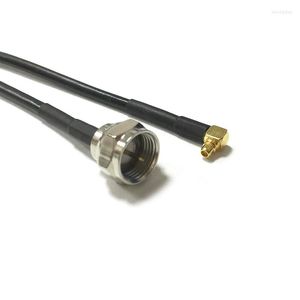 Acessórios de iluminação f Macho de jack fêmea MMCX Plug ângulo RF Cabo coaxial RG174 SMA de atacado para adaptador