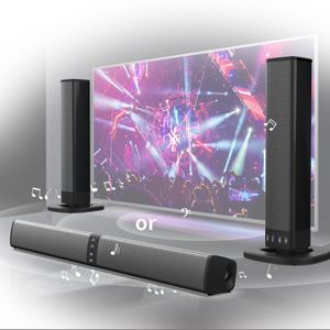 Soundbar Portable Wireless Column Bluetooth Speaker Smart Remote Control Music Player Home Theater System Aux Rca TF FM Radio 221101