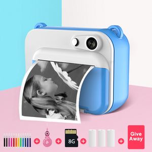 Digital Cameras Children's With Print Kids Instant Po Girl's Toy Child Video Boy's Birthday Gift 221101