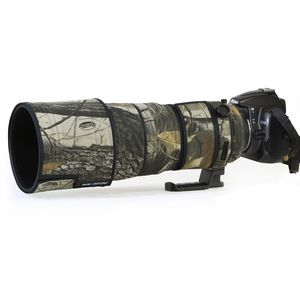 Camera LCD Hoods RolanPro Lens Camouflage Coat Rain Cover f￶r AFS 300mm F28D ED I II Compatible Lens Sleeve Guns Case DSLR 221031