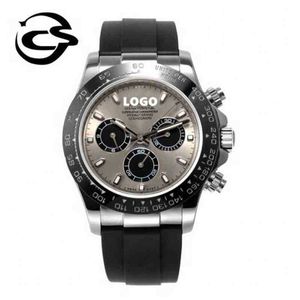 Luksusowy nurka mechaniczna Zegarek Luminous 904L Steel ETA 4130 Ruch czasu 116519LN Brand