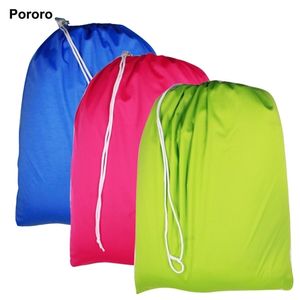 Sacos de fraldas Tamanho do revestimento de balde de fraldas reutiliza 50cm60cmlarge Saco de cores à prova d'água de cor simples para fraldas sujas e limpas 221101