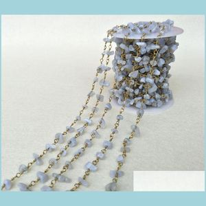 Kedjor natursten kristall chips smycken hitta halsband kedjor guld f￤rg diy armband g￶r lz23 droppleverans 2022 fynd comp dhbpq