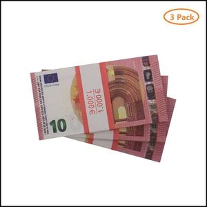 Komik Oyuncaklar Toptan Prop Para Kopyala Oyuncak Euros Partisi Gerçekçi UK Banknotes Paper Pretend Çift Taraflı Drop Teslimat 2022 Oyuncaklar DH9E5DERY1A