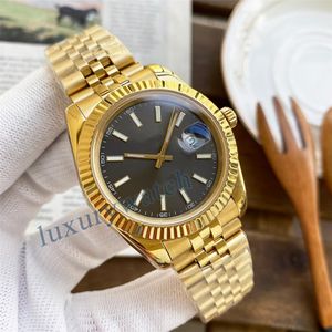 Mens Womens Watch Designer Watch Автоматические механические размеры золота 41 мм 36 мм 31 мм 28 мм из нержавеющей стали сапфировой стеклянный стеклянный стеклянный водонепроницаемый светящий оролог.