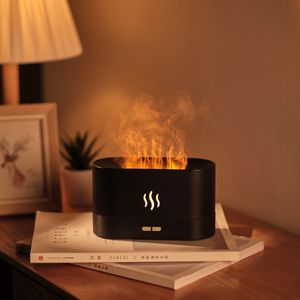 Humidifiers The light brightness of flame aromatherapy humidifier is adjustable 2nd gear