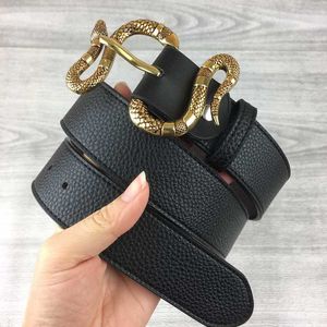 Belts Hot sell Luxury Best Quality ceinture Designer Fashion snake pattern buckle belt mens for gift G221101