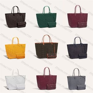 Najwyższej jakości projektant Anjou The Tote Women Weekend Luksus Crossbody Tote Dwustronne torby na zakupy torebka Tożs