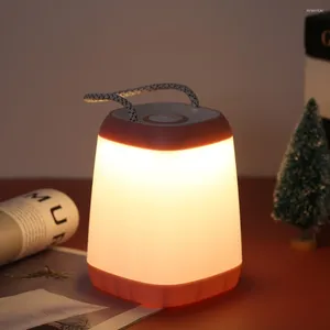 Nattljus laddningsbara USB LED lykta bärbar campingbelysning yttre trädgårdslampor utomhus