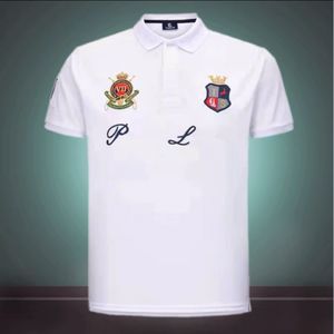 2023 Polo classica in cotone T-shirt a maniche corte da uomo e da donna Sport europei e americani Casual Allentato Confortevole Traspirante