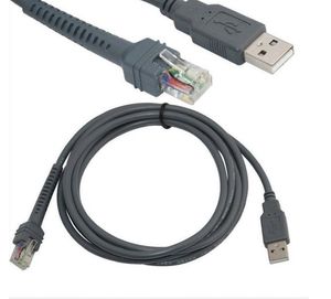 Kabel danych linii prostej linii USB dla symbolu LS2208 LS4208 DS6708 LS1203 6 stóp