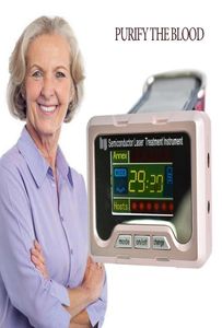 Ménage nm Physiothérapie laser Diode de poignet LLLT pour le diabète Hypertension Traitement Diabétique Watch Laser Sinusite Therapy4996600