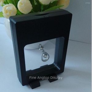 Jewelry Pouches Black Plastic Holder Display Stand Jewellery Necklace Pendant Bracelet Jade Earrings Rings Props