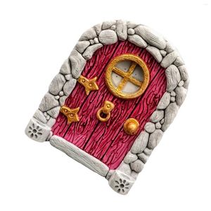 Tr￤dg￥rdsdekorationer Fairy Doors For Trees Outdoor Accessories Miniature Door Elf Create Tale World