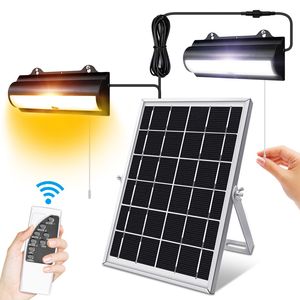 35 LEDS Pull Switch Solar Garden Lights Applique Murale Split Avec 4 Modes De Travail Étanche Lumières Utilisation Extérieure