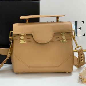 Tote Handbags Womens Calf Leather Crossbody Bag Quality Handbag Purse Zipper Pocket One Slot Gold Hardware Classic Luxury Removable Shoulder Strap