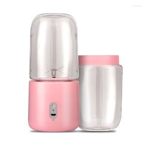 Juicers Portable Blender USB Mixer Two Blades Electric Juicer Machine Smoothie Mini Food Processor Personal Lemon Squeezer