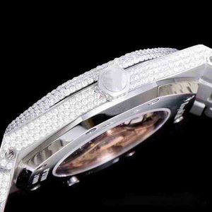 K0PB 20242024Другие часы 2024 Часы Bilux Diamond VVS1 Автоматические Механические Нижние Водонепроницаемые Механические Мужские Часы GIA CertSO2Z8M4TS7DU