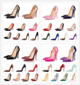Women s High Heels Luxury Genuine Leather Pumps Pointed Toe Woman Dress Shoes Lady Wedding Party Shoes Sexy Small Heel Office Shoe CM Plus Size