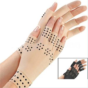 Magnetic Therapy Magnetic Therapy Anti Arthritis Hands Gloves Compression Copper Glove Ache Pain Relief Health Care Tool Drop Delive Dh0Xu