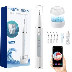 Other Oral Hygiene Visual Ultrasonic Dental Teeth Whitening Cleaner Stone Calculus Plaque Stains Removal Tartar Scraper 221101