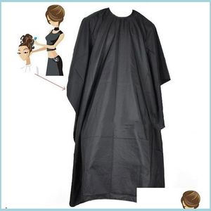 Cutting Cape Hair Cutting Cloth Salon Barber Cape Waterproof Hairdressing Hairdresser Apron Haircut 140X95Cm Styling Design Supplies Dhpew