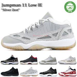 Sports Shoes 11 Low IE Black Cement Bred Cobalt Basketball Shoes 11s Light Orewood Brown Referee PE Silver Zest Space Jam White Gym Red Mens Sneakers Jumpman Trainers