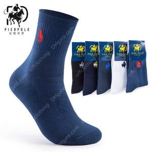 Sock Fashion Pairs Brand Pier Polo Casual Cotton Business Embroidery Men s Socks Manufacturer