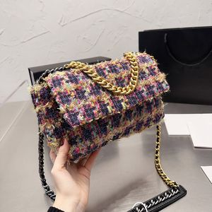 Designer väskor klassisk tygväska märke handväskor mode damer crossbody väskor messenger purses canvas clutch klaff axel plånbok med bokstav