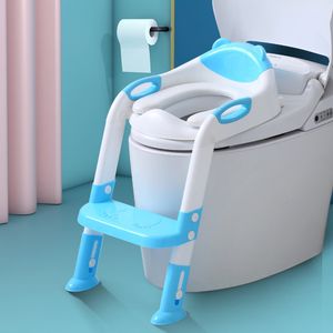 Seat Covers Portable Kids Potty Folding Baby Toilet Training with Adjustable Ladder Urinal 221101