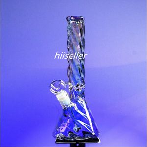 Beher taban dab teçhizatlar nargile cam bubbler su bongs duman boru buz bong ile 14mm kase tütün