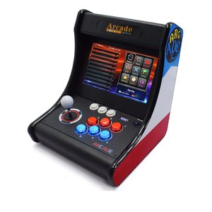 Pandora OS 6067 Spiele 10 Zoll LCD Arcade Konsole Bartop Schrank Lichtknopf Retro Video Arcade Tischmaschine