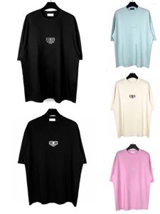 Camisetas masculinas 2022 Manga curta Celebridade masculina e feminina Camiseta de algodão roupas de tamanho grande 20