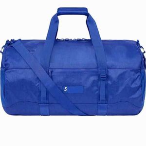 Luksusowa torba na fitness po przenośnej przenośnej wypoczynku Plecak Plecak Yoga Męski Duffel Bags Blue-56cm