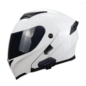 Motorcycle Helmets Off-road Racing Full Flip With Bluetooth