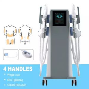 Professional 4 Handles Slimming Machine Muscle Stimulation Sculpt Fat Burner Emslim Postpartum Pelvic Floor Muscle Build Neo Body Lose Weight Butt Lift Equipment