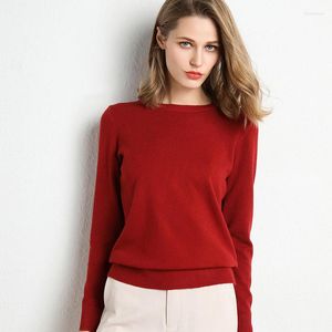 Kobiety swetry femme dzianin sweter o dół o długim rękawie pulovery solidny kaszmirowy ciepłe wełnianie tkaniny wełny swobodne kobiety topy w stylu Japonia styl