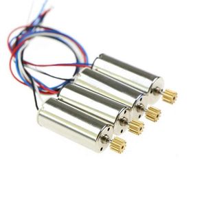 4x Standard Motor for JJRC H8C DFD F183 F182 F181 H502S H502E RC Quadrocopter Drone Spare Parts Accessories Motor Engine with Wheel Gea3376