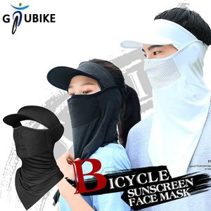 Yoga-Haarbänder Gtubike Sommer Outdoor Radfahren Dreieckstuch mit abnehmbarer Kante Staubdichter Wellenlauf-Sonnenschutz Adend Sonnencreme-Maske L221027