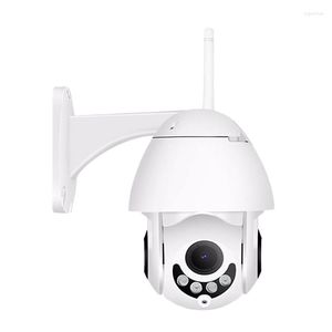 Utomhuss￤kerhetskamera WiFi Support TCP/IP med Spotlight Night Vision Motion Detection Waterproof