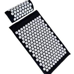 مدلك الظهر approf62x38cmcusion Acuvressure Resive Body Pain Spike Mat Ace Acagage Cushion 221101