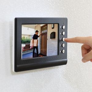 Video Door Phones Wired Intercom For Home Entry Phone Apartment 7 Inch Monitor Support Open 2 Electrionic Locks