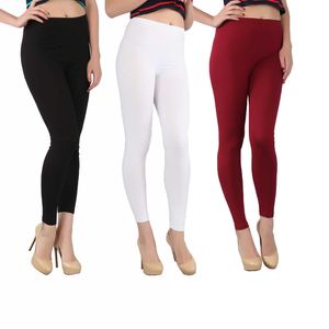 Women's Leggings fashion 2021 spring and summer autumn women bamboo fiber high elastic slim leggings plus size 2XL-6xl 7XL L221019
