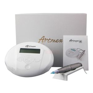 Permanente machine digitale Artmex V6 Tattoo Machine set Eye Brow Lip Rotary Pen MTS-systeem