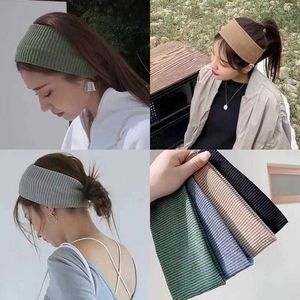 Bandas de cabelo de ioga Esportes de ciclismo de ciclismo face Bandas para a cabeça macia algodão coreano maconha para mulheres meninas bandana Fashion Hair acessórios L221027