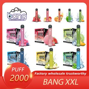 Electronic Cigarettes Bang XXL Puffs Device Disposable Vape Pen mAh Battery mg mg Pods Prefilled Vapors Kit