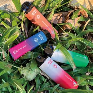 パフ4000使い捨て蒸気電子タバコ2％nic 12ml e-liquid 650mah充電式10フラバー