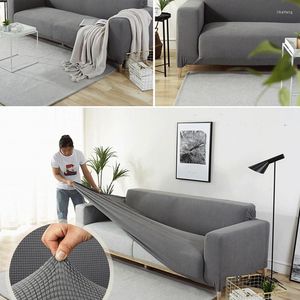 Krzesło obejmuje wodoodporne ziarna kukurydzy All-inclusive Solid Color Sofa do salonu Elastyczna okładka na kanapę narożną